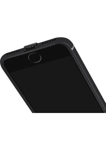 iPhone 8 Kılıf İnce Mat Silikon Kılıf Simple Case + Ekran Koruyucu Şeffaf
