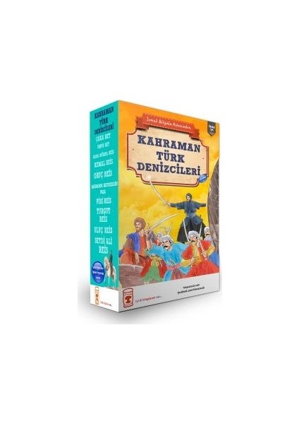 Kahraman Türk Denizcileri Seti (10 Kitap) - İsmail Bilgin