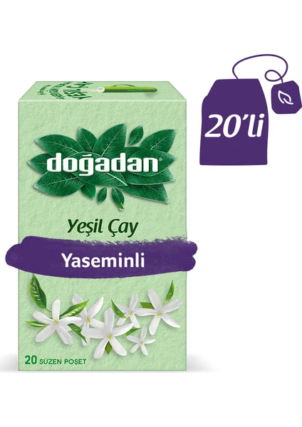 Yeşil Çay Yaseminli 20'li Poşet