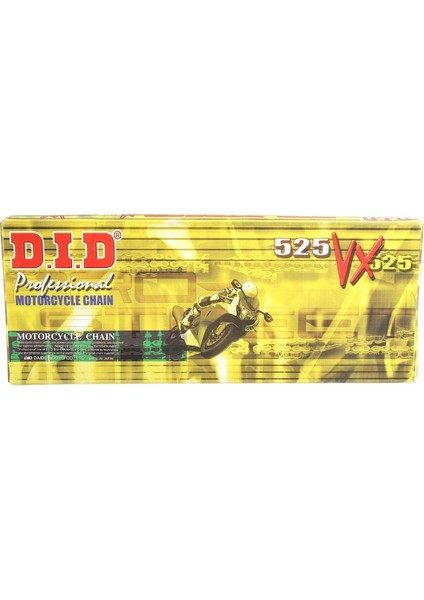 Honda Xrv 750 Afrika 90-03 Model 525 124 Bakla X-Ring Dıd Zincir