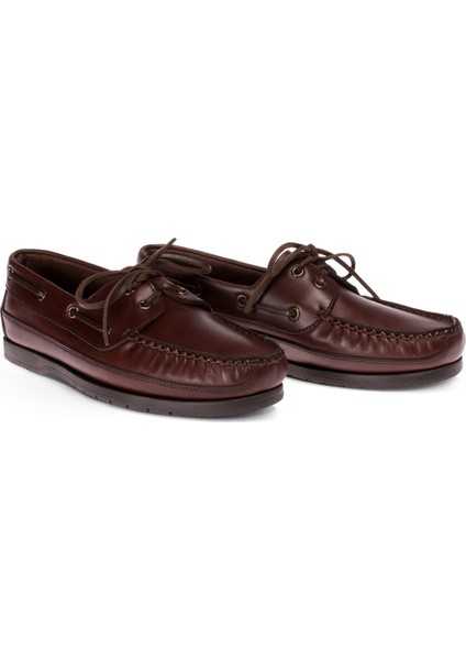 Deri Kahverengi Marin Erkek Ayakkabı fiyatları