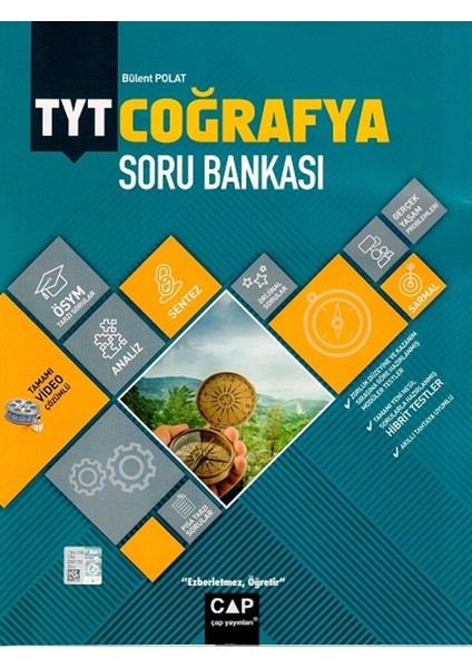 Çap Yayınları TYT Coğrafya Soru Bankası