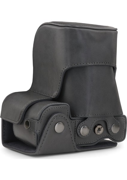 Sony Alpha A6100,A6400(18-135mm)Suni Deri Kamera Çantası fiyatları