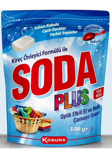 SODA PLUS Soda Plus Ki̇reç önleyi̇ci̇ Formülü 500 Gr