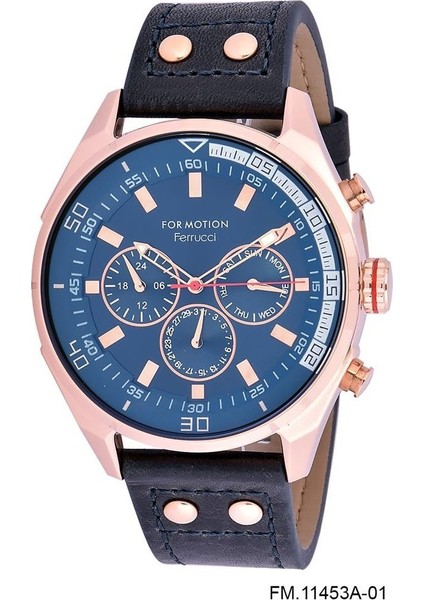 Ferrucci For Motion FM.11453K.01 Fonksiyonlu Erkek Kol Saati