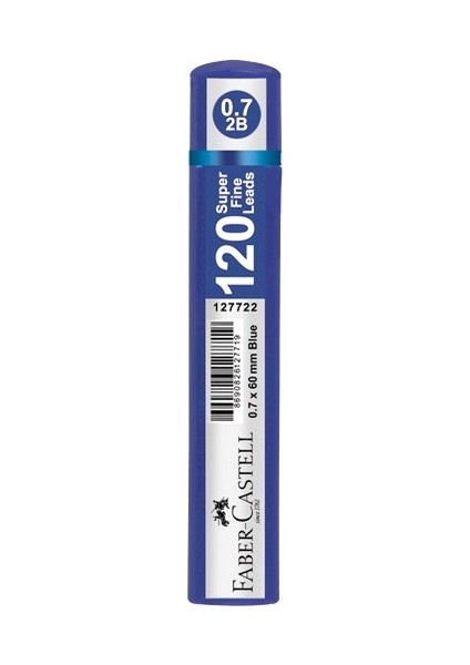 Grip Min 0.7 2B 60Mm 120 Adet Açık Mavi Tüp