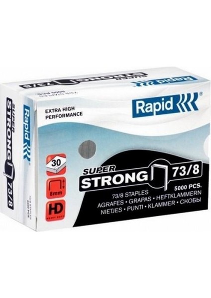 Rapıd Zımba Teli 73/8 Süper Güçlü 5M