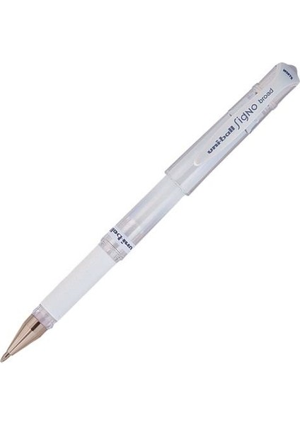 Um-153 Sıgno Broad İmza Kalemi 1,0 mm Beyaz 12 Adet Kaliteli Yazım İçin