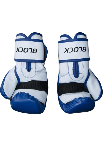 Block Dura-Strong Çantalı Mavi-Beyaz Boks Eldiveni fırsatları