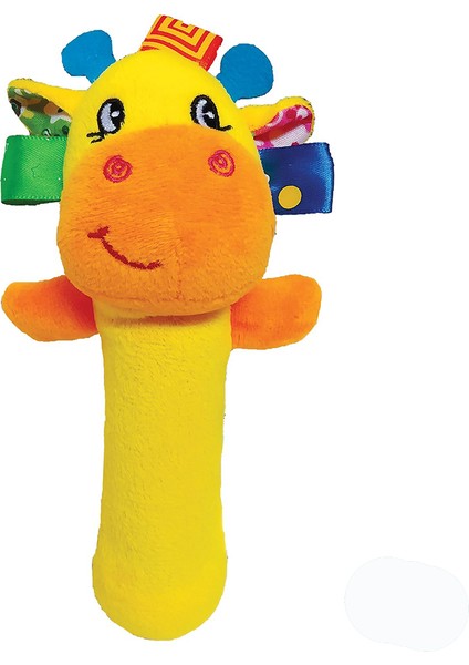 Peluş Çıngıraklı Sıksık Oyuncak