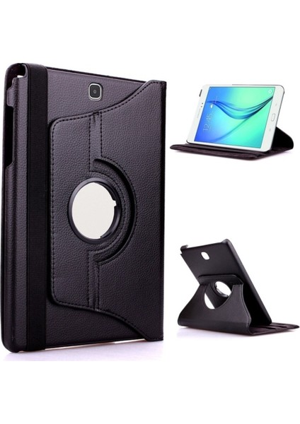 Samsung Galaxy Tab A 10.5" T590/T595/T597 Resistance Dönebilen Tablet Kılıfı Siyah