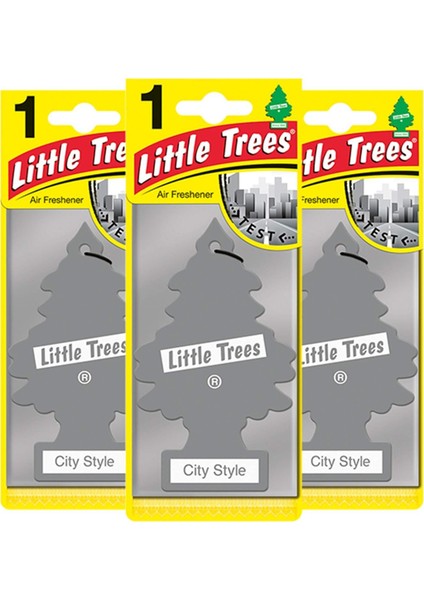 Little Trees City Style Şehir Sitili Asma Oto Kokusu 3 Adet