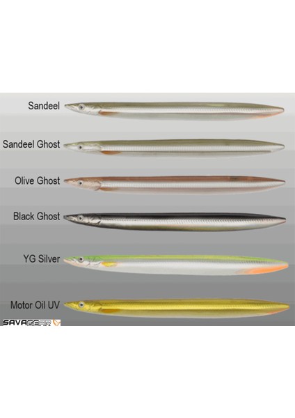 B-SG Line Thru Sandeel 175 mm 40g