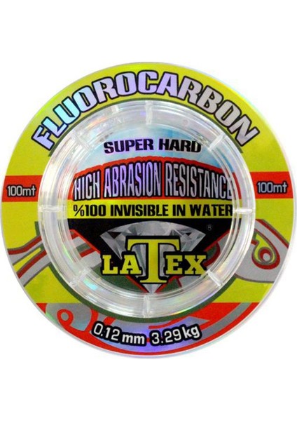 Latex 100Mt Fluorocarbon Misina 0,25 mm