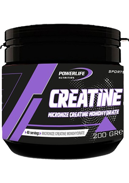 Micronize Creatine Monohydrate 200 gr Aromasız Kreatin Powder