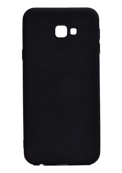 Samsung Galaxy J4 Plus Mat Premium Silikon - Siyah