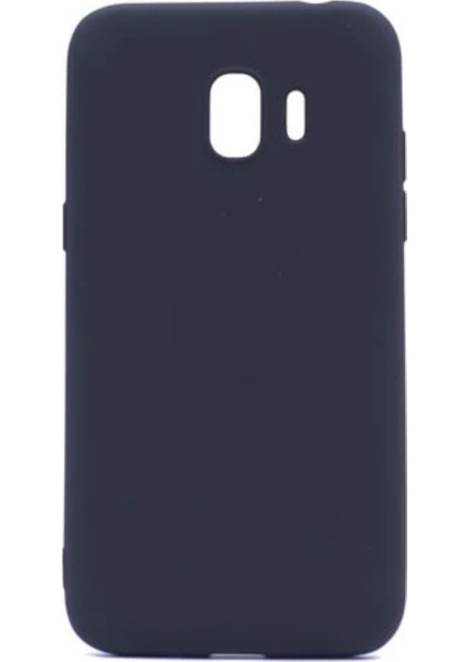 Tekno Grup Samsung Galaxy J4 Mat Premium Silikon Kılıf - Siyah