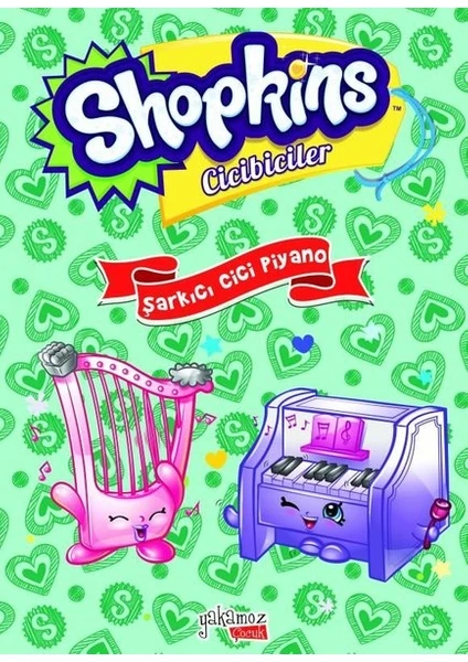 Shopkins Cicibiciler Şarkıcı Cici Piyano