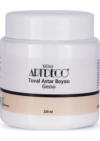 Gesso Tuval Astar Boyası 220Ml