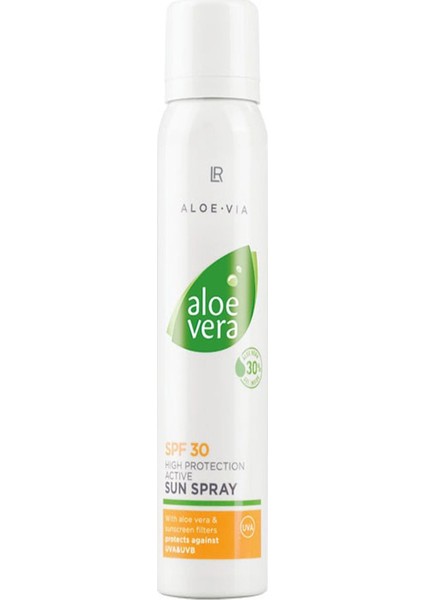 Aloe Vera Güneş Koruyucu Sprey Active Spf 30