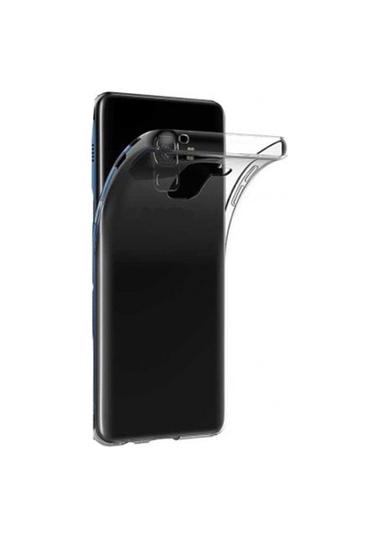 Samsung Galaxy J6 Silikon Kılıf Şeffaf + Cam Ekran Koruyucu Şeffaf