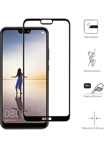 Samsung Galaxy A30 Tam Kaplayan 5D Kırılmaz Ekran Koruyucu Cam fırsatları