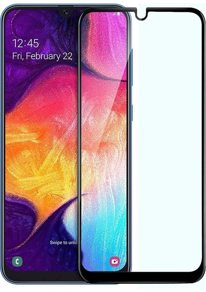 Samsung Galaxy A30 Tam Kaplayan 5D Kırılmaz Ekran Koruyucu Cam indirimleri