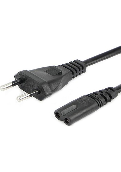 power güç kablosu tv-radyo -notebook adaptör 2 pin teyip fişi