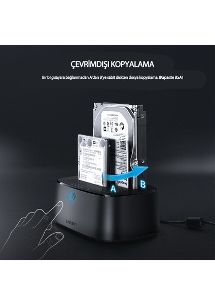 USB 3.0 SATA HDD SSD Dual Dock Station modelleri