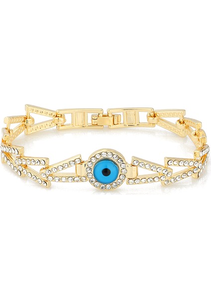 Sarı Nazar Boncuklu Bileklik Ps0878