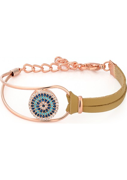 Nazar Boncuklu Tasarım Bileklik Ps0904