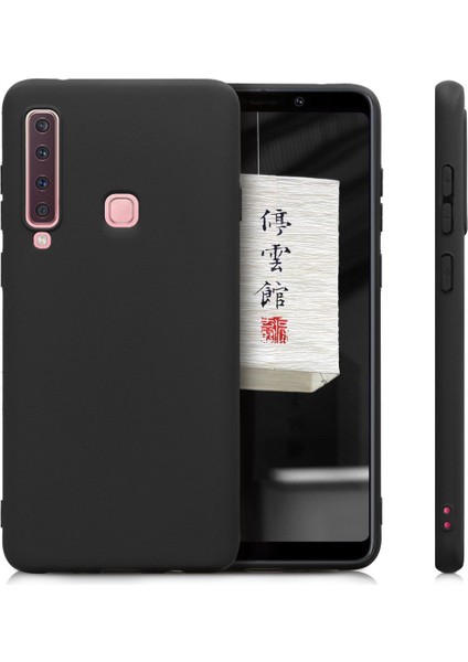 Samsung Galaxy A9 2018 Premier Mat Esnek Silikon Kılıf Siyah fiyatları