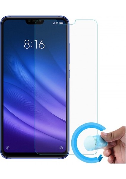 Xiaomi Mi 8 Lite Kılıf Premier Mat Esnek Silikon Kılıf + Esnek Nano Cam Rose Gold fiyatları