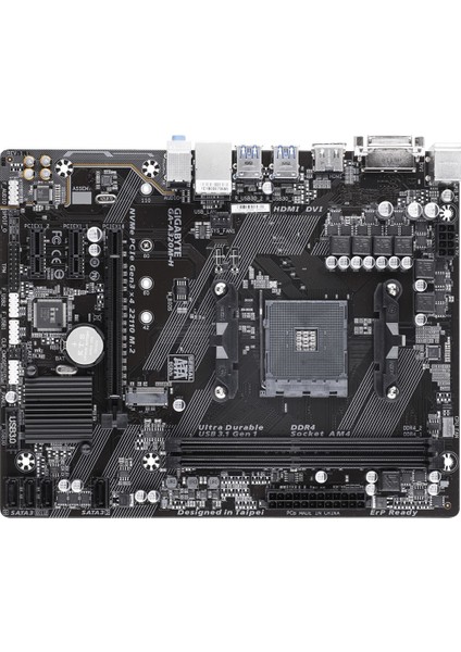 GA-A320M-H AMD A320 2133MHz DDR4 Soket AM4 mATX Anakart