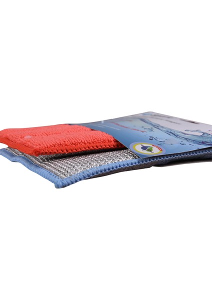 Çift Taraflı Mikrofiber Bulaşık Süngeri