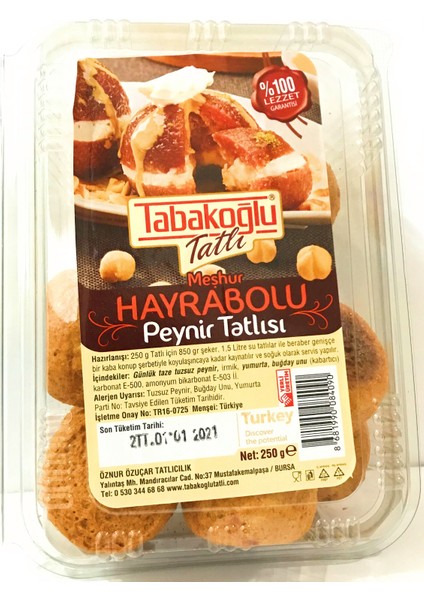 Hayrabolu Tatlısı 250 gr