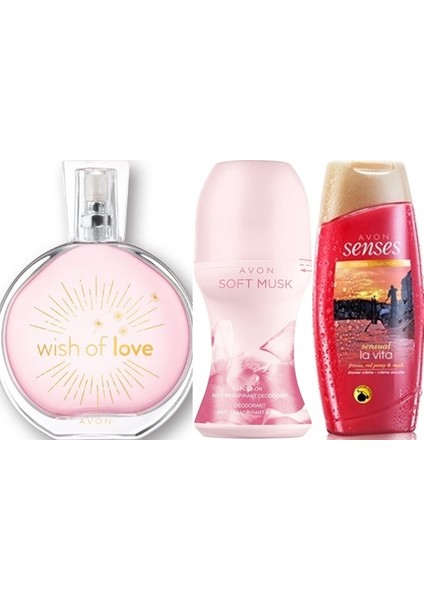 Wish Of Love 3lü Bayan Set