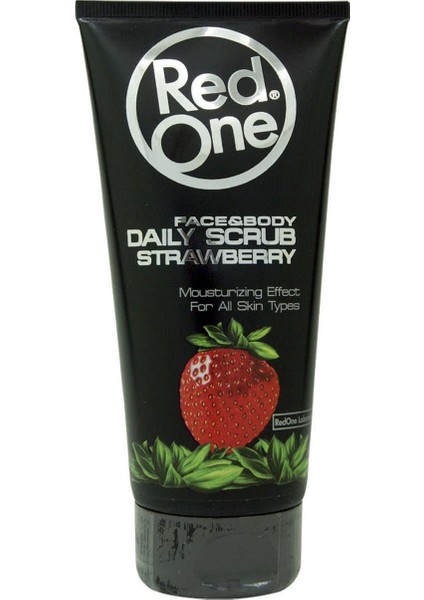Tüm Ciltler için Unisex Çilekli Günlük Scrub 170 Ml