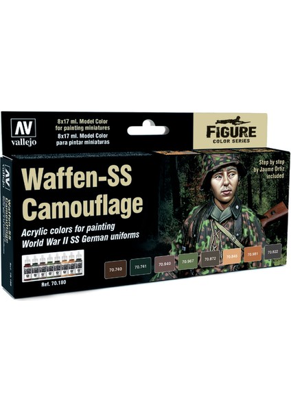 Model Color Set: Waffen-Ss Camouflage
