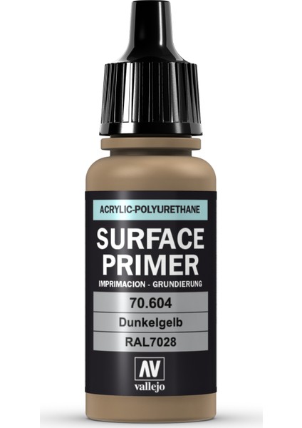 Surface Prımer 17 ml 70.604 German Dark Yel