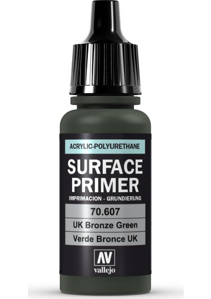 Surface Prımer 17 ml 70.607 Uk Bronze Green
