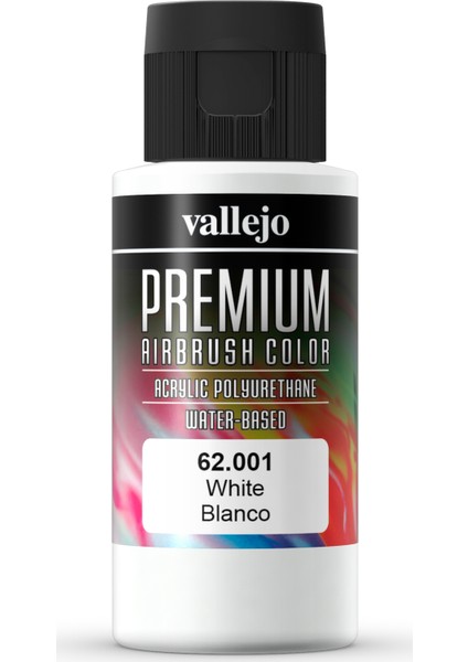 Premium Airbrush Color 60 ml 62.001 White