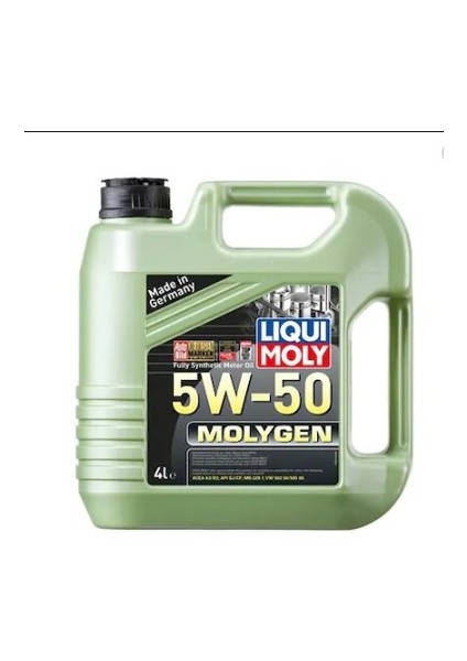 Molyegn Yeni Nesil Fosforlu Yeşil Renk Motor Yağı 4 Lt 2543