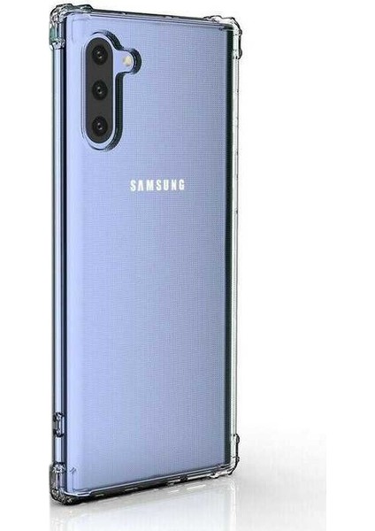 Samsung Galaxy Note 10 Kılıf AntiShock Ultra Koruma Sert Kapak Şeffaf