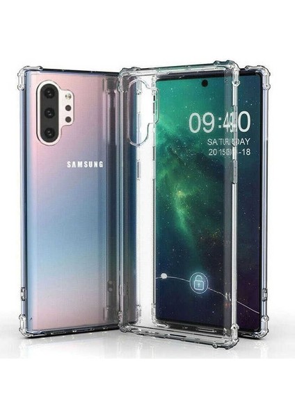 Samsung Galaxy Note 10 Plus Kılıf AntiShock Ultra Koruma Sert Kapak Şeffaf fiyatları