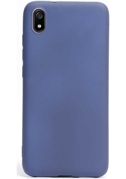 Xiaomi Redmi 7A Kılıf Premier Silikon Esnek Arka Koruma Lacivert
