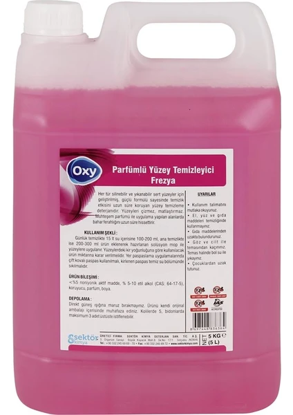 Yüzey Temizleyici Pembe 5 lt