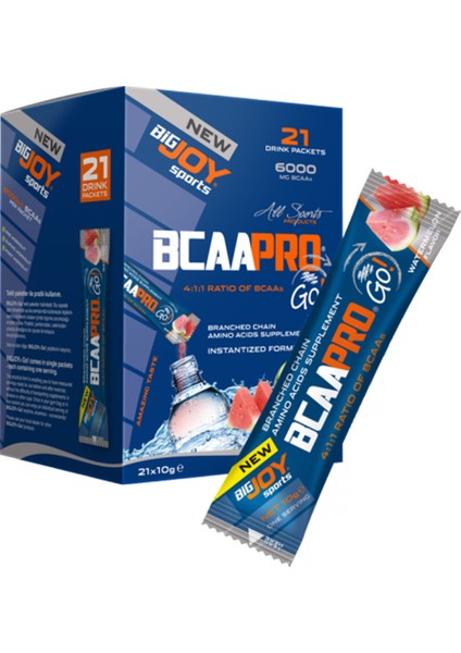 Bcaapro Bcaa Karpuz Aroma Tekli Sachet