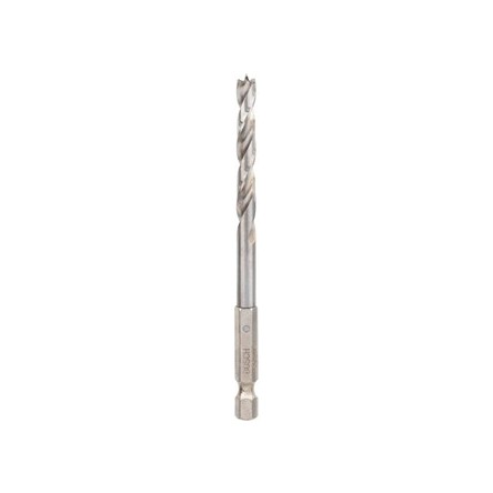 Bosch - Spiral Ahşap Matkap Ucu, 1/4" Altıgen Şaft - 6 X 63 X 106 Mm