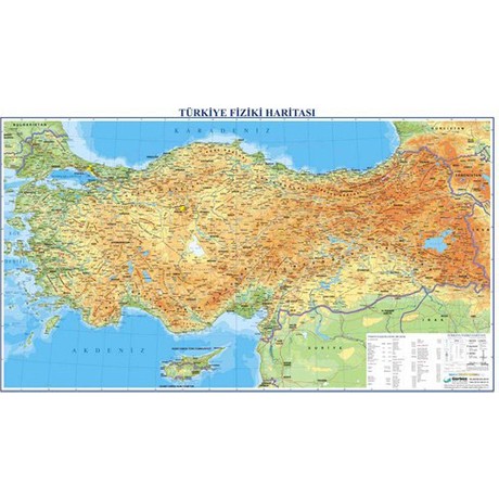 Turkiye Fiziki Haritasi Fiyati Taksit Secenekleri Ile Satin Al